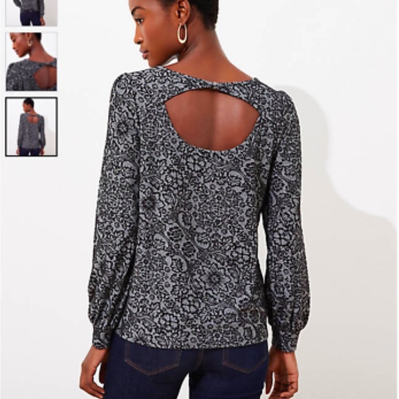 🏷NWT LOFT LS Shirt - Picture 2 of 8